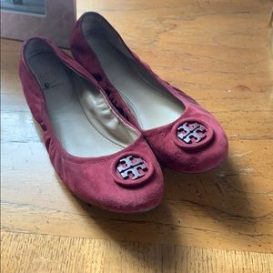 Tory Burch suede flats